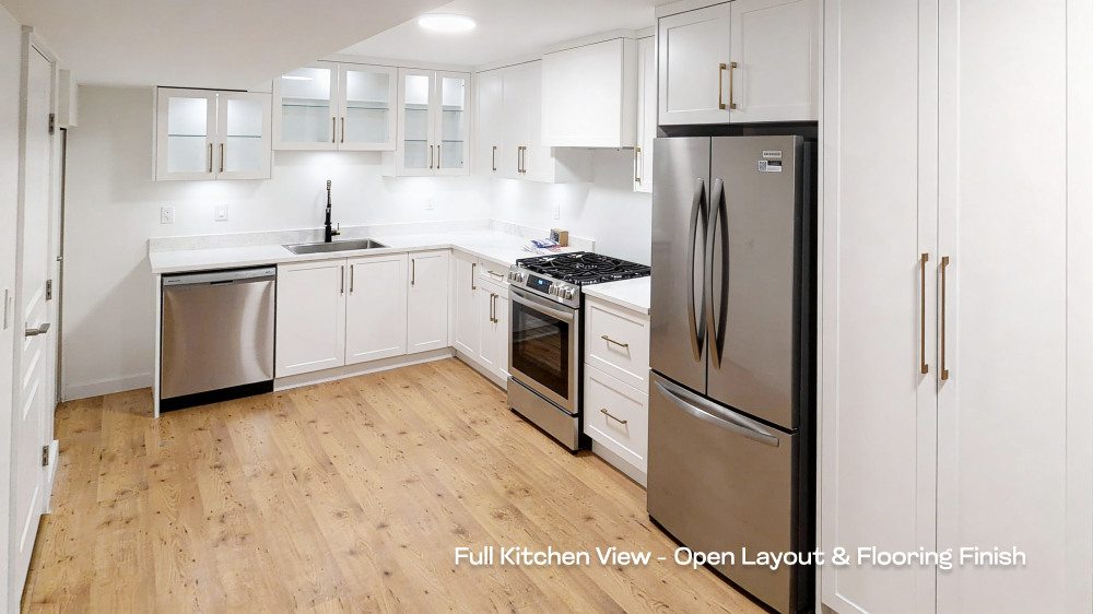 Basement Secondary Suite Renovation — Port Moody (Modern Kitchen) — photo 3